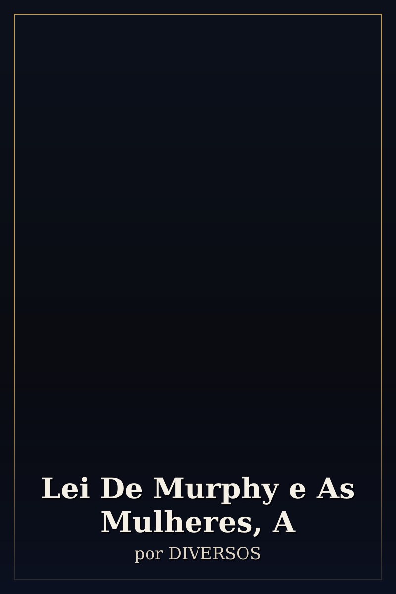 Capa de Lei De Murphy e As Mulheres, A
