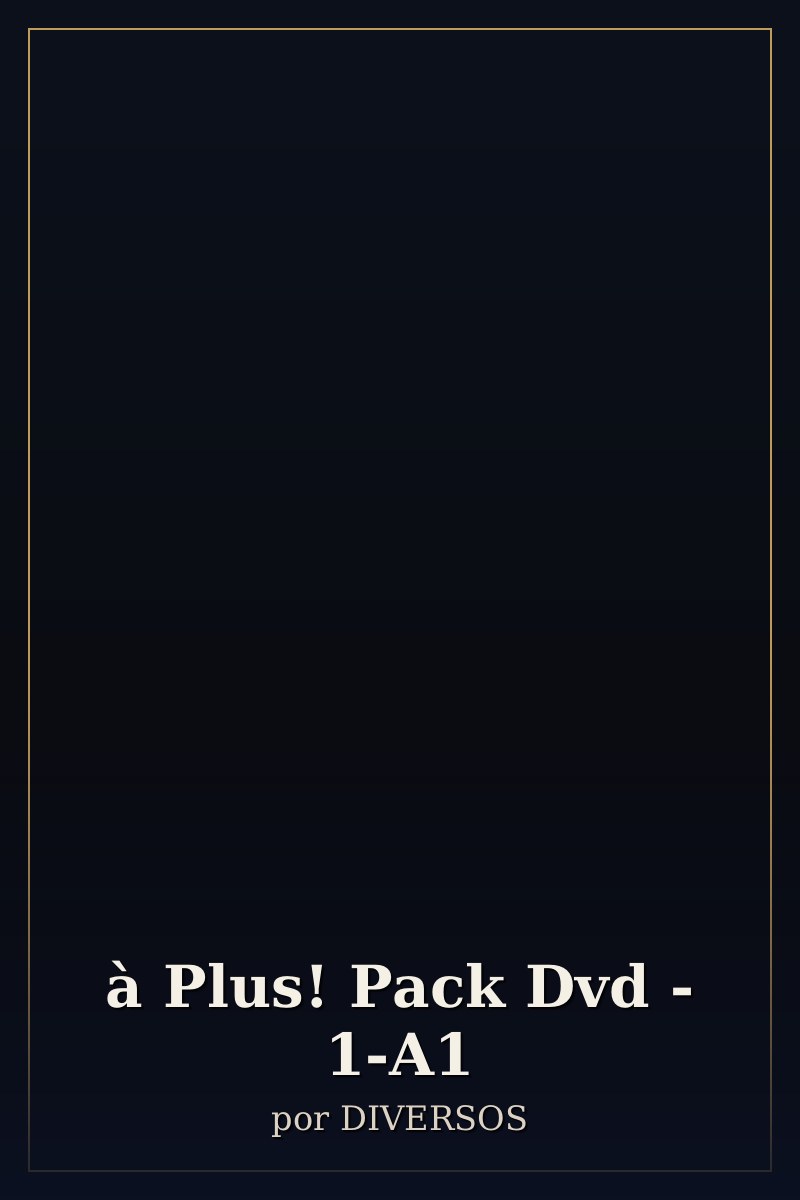 Capa de à Plus! Pack Dvd - 1-A1
