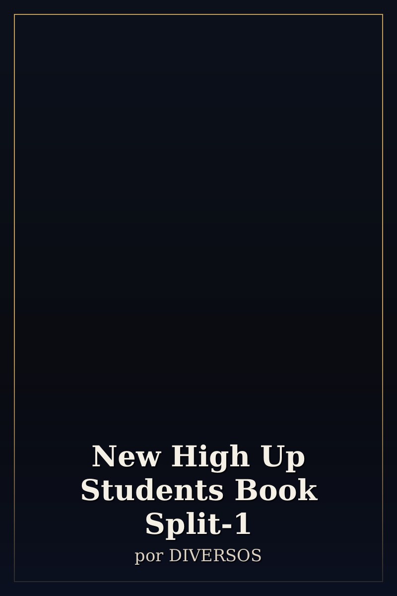 Capa de New High Up Students Book Split-1