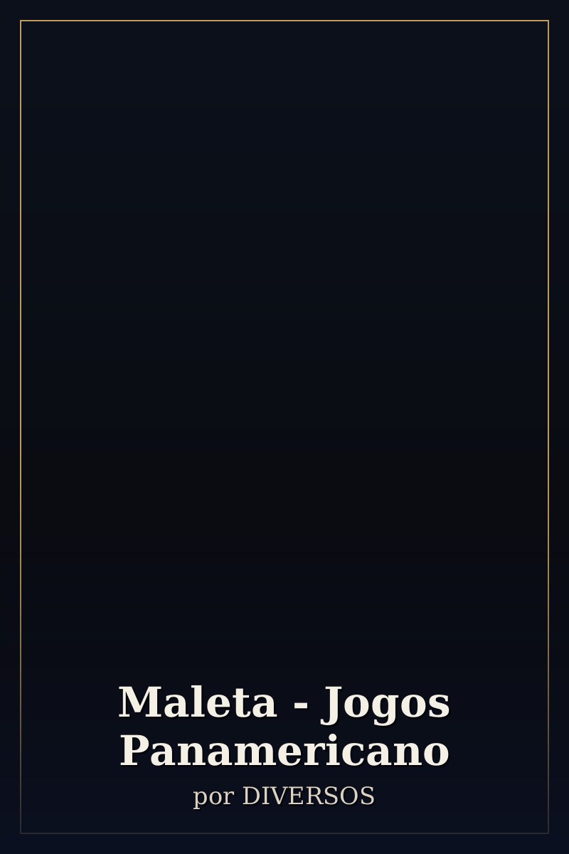 Capa de Maleta - Jogos Panamericano