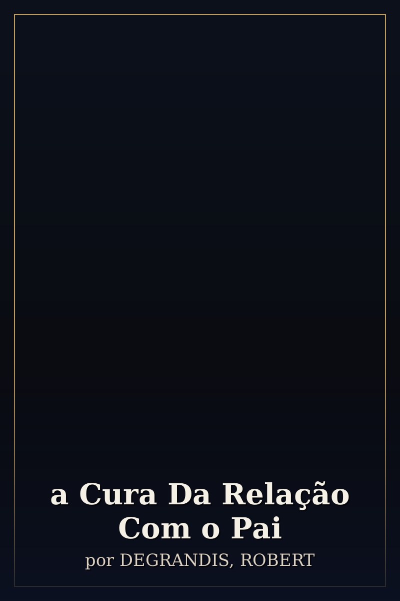 Capa de a Cura Da Relação Com o Pai