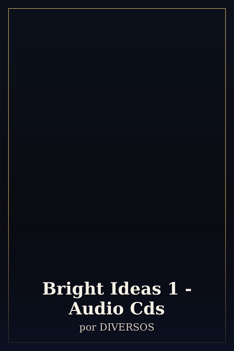 Capa de Bright Ideas 1 - Audio Cds