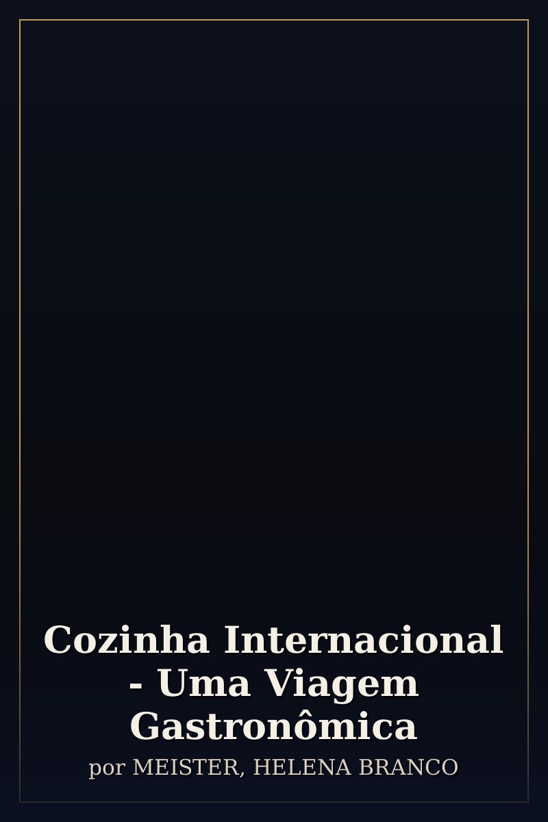 Capa de Cozinha Internacional - Uma Viagem Gastronômica