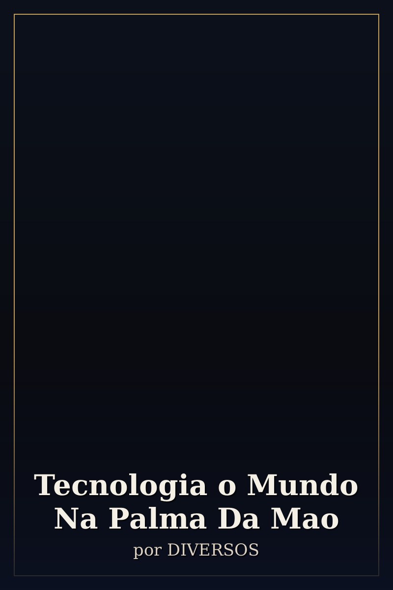 Capa de Tecnologia o Mundo Na Palma Da Mao