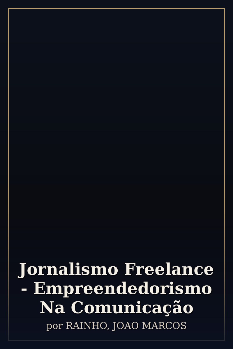 Capa de Jornalismo Freelance - Empreendedorismo Na Comunicação