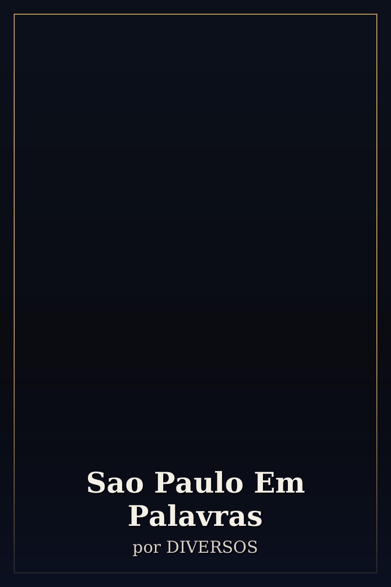 Capa de Sao Paulo Em Palavras