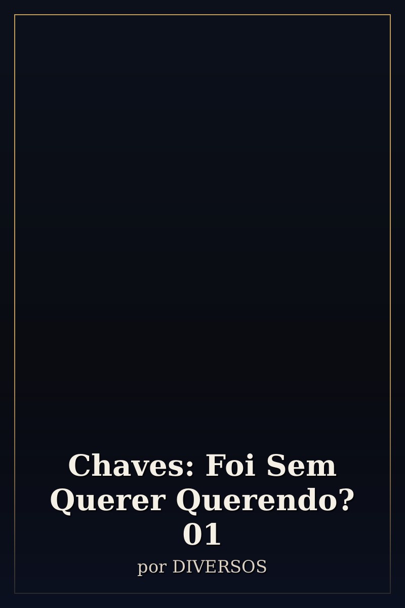 Capa de Chaves: Foi Sem Querer Querendo?                01
