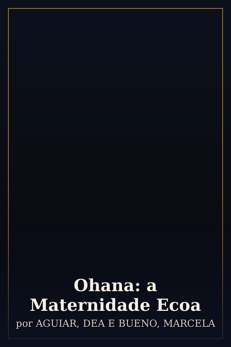 Capa de Ohana: a Maternidade Ecoa
