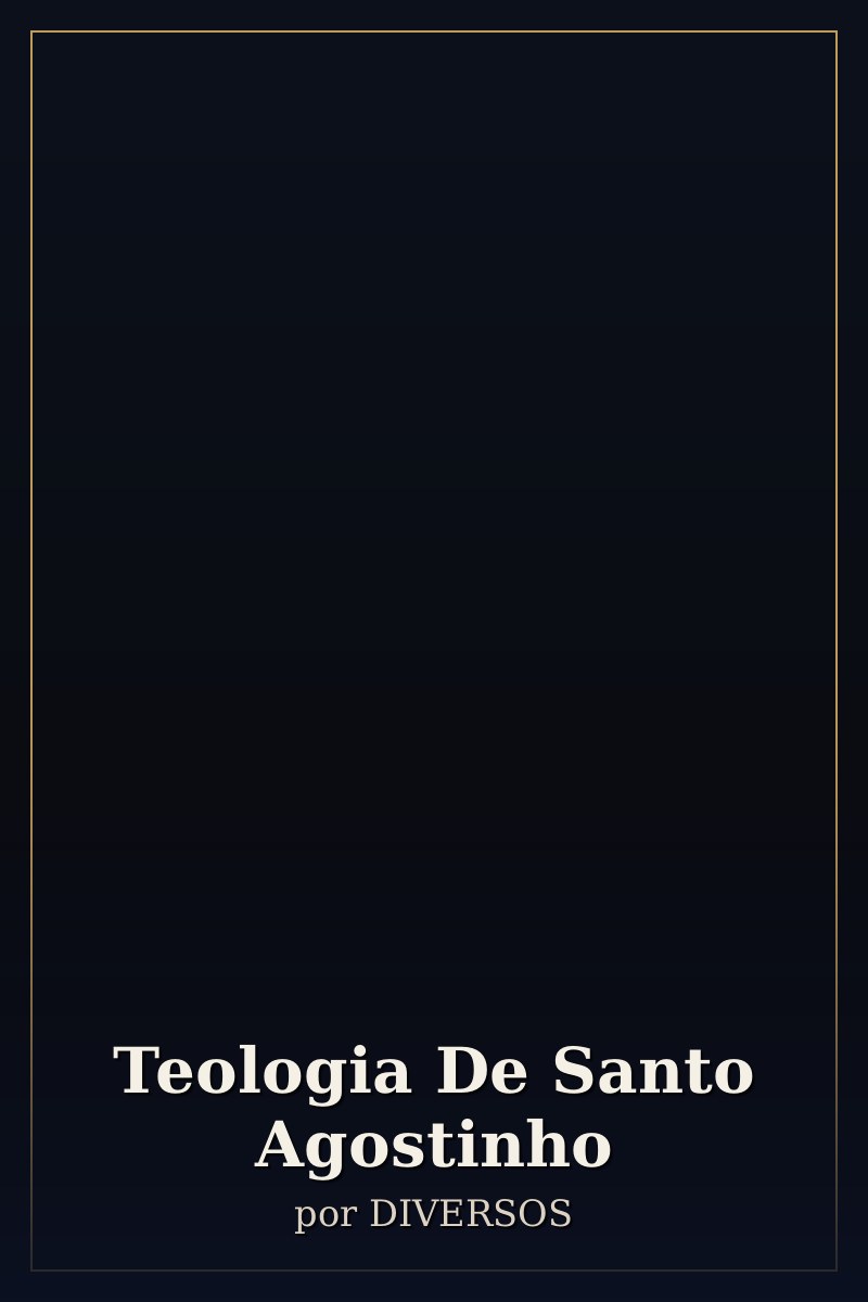 Capa de Teologia De Santo Agostinho