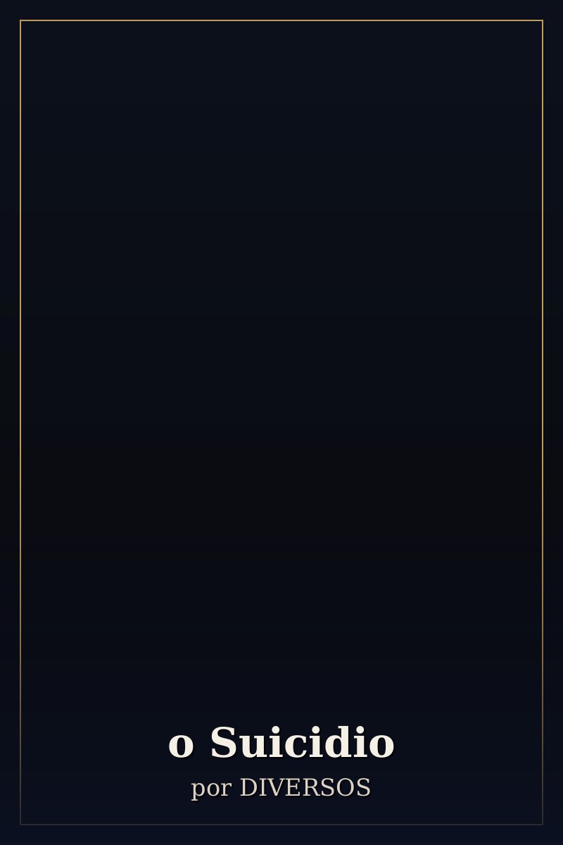 Capa de o Suicidio