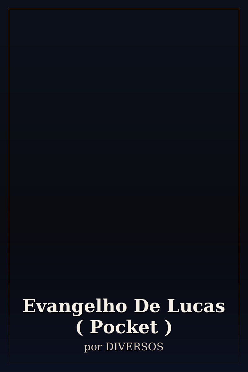 Capa de Evangelho De Lucas ( Pocket )
