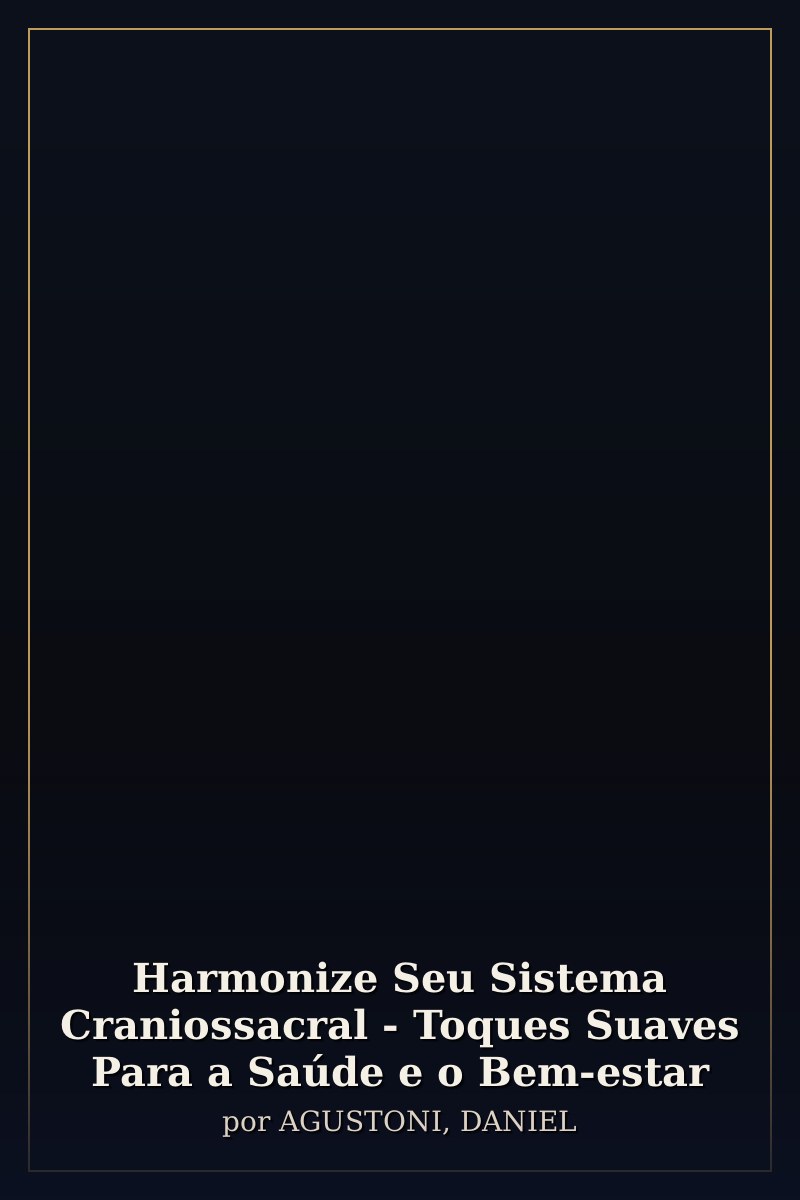 Capa de Harmonize Seu Sistema Craniossacral - Toques Suaves Para a Saúde e o Bem-estar