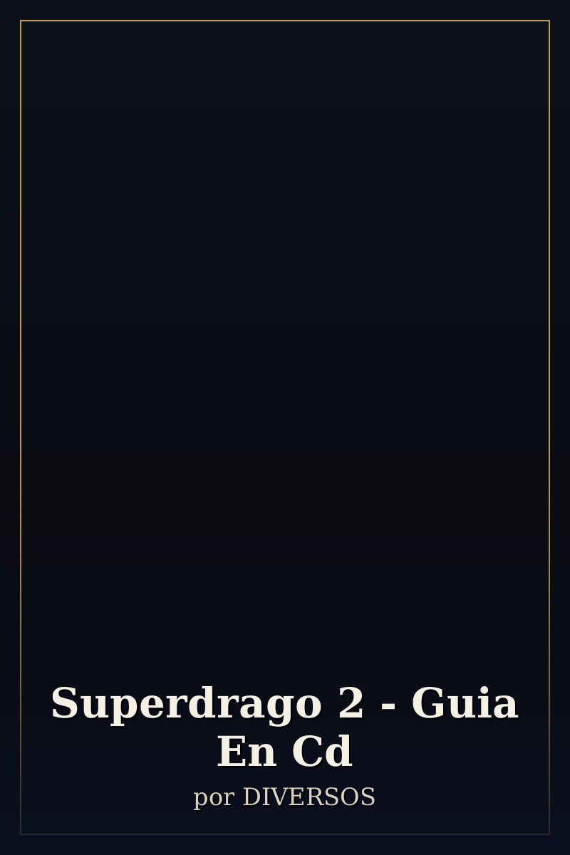 Capa de Superdrago 2 - Guia En Cd