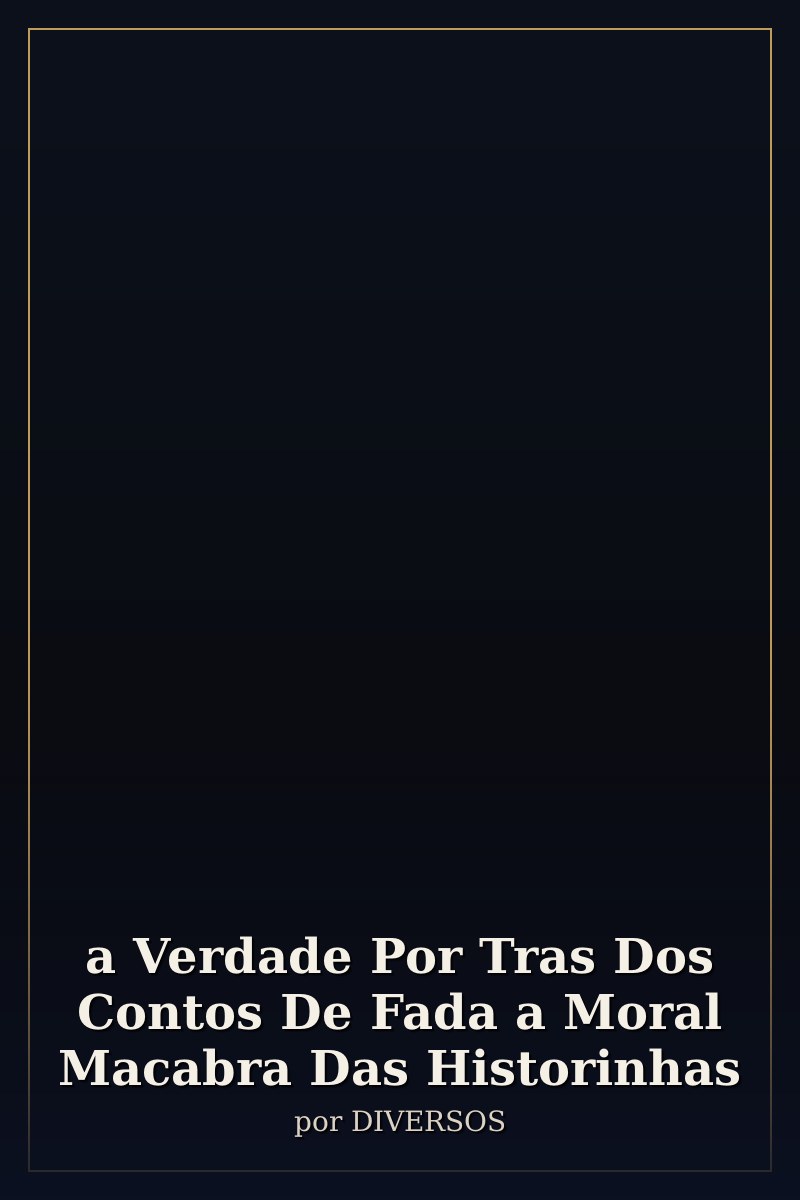 Capa de a Verdade Por Tras Dos Contos De Fada a Moral Macabra Das Historinhas