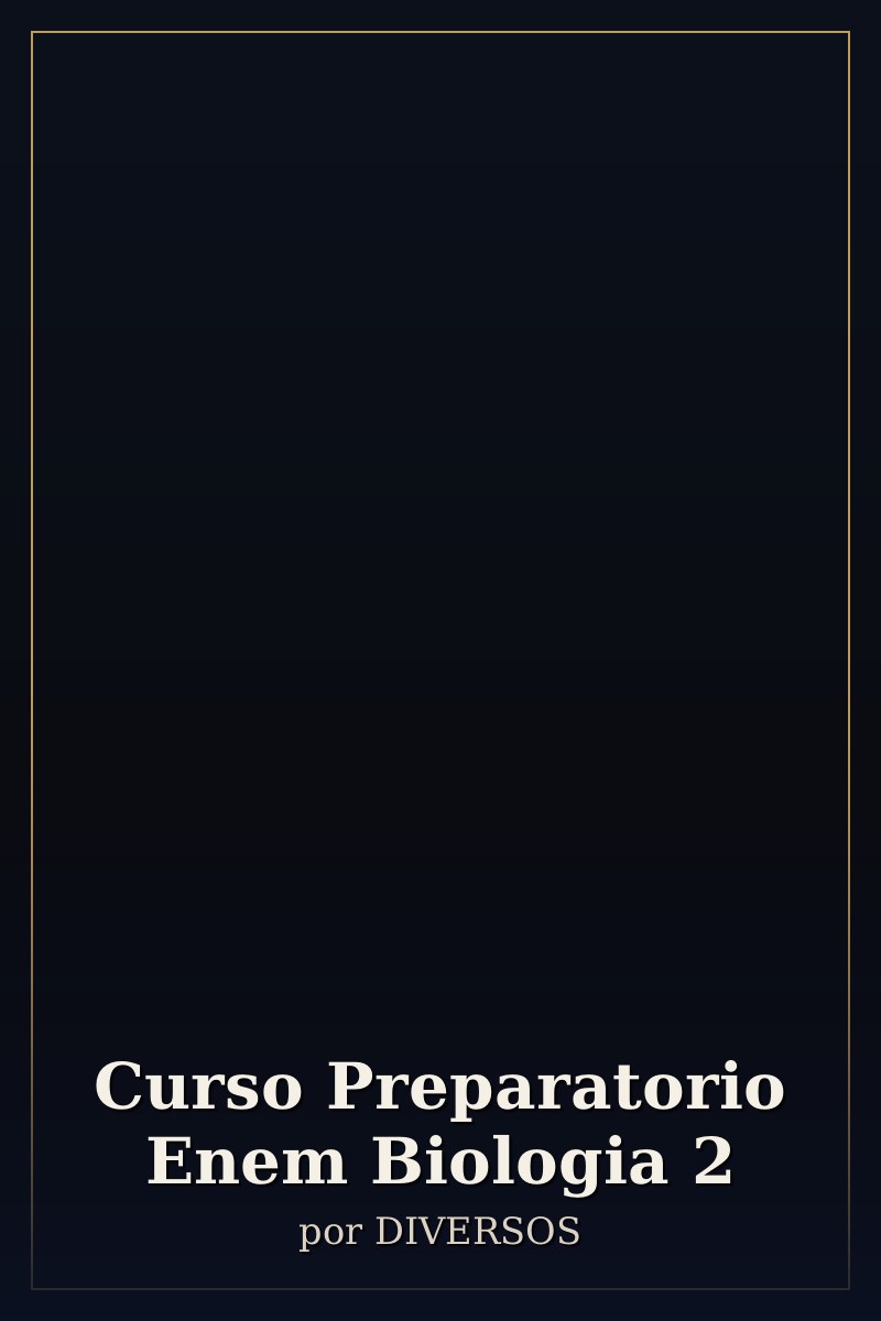 Capa de Curso Preparatorio Enem Biologia 2