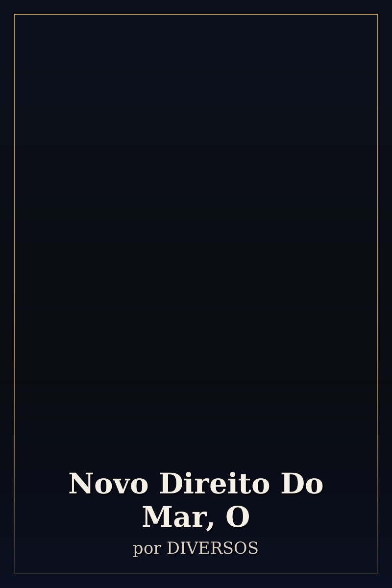 Capa de Novo Direito Do Mar, O