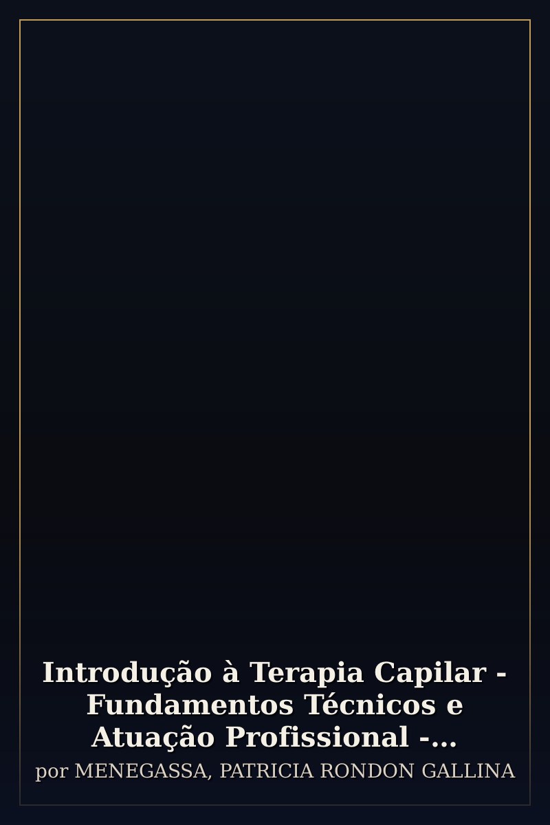 Capa de Introdução à Terapia Capilar - Fundamentos Técnicos e Atuação Profissional - 01Ed/25