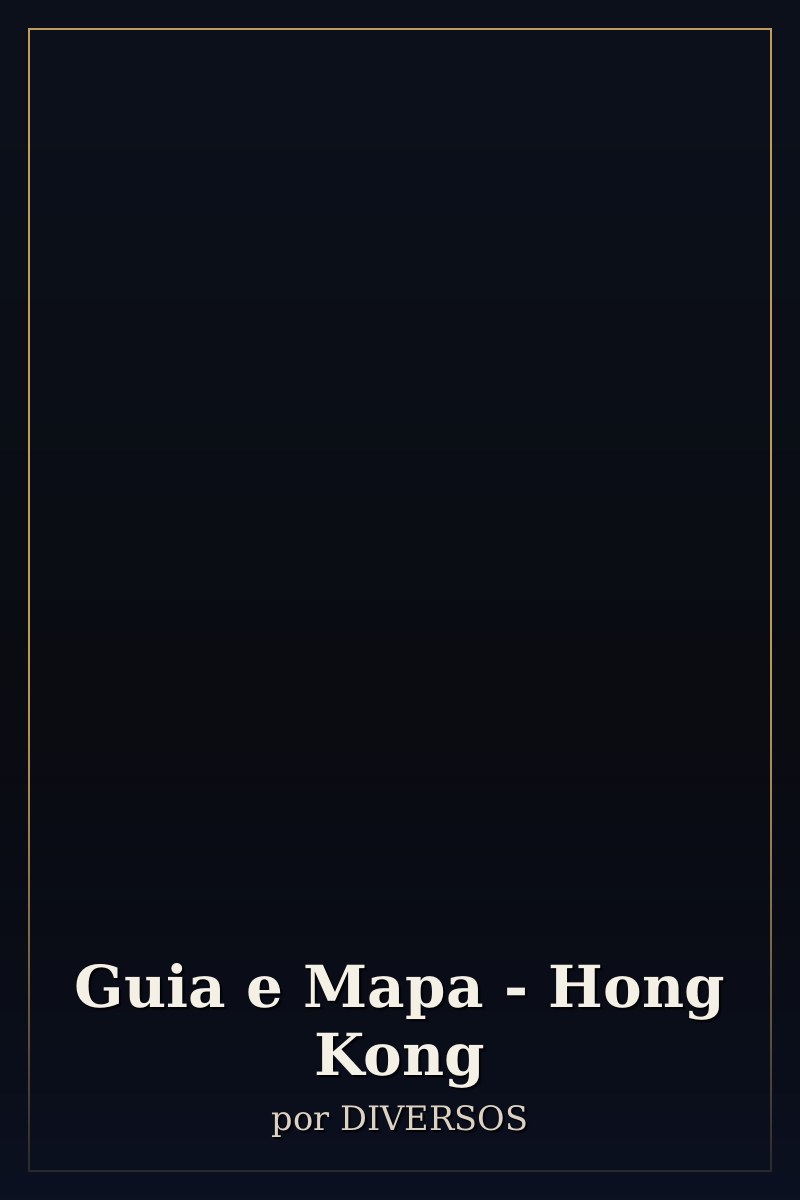 Capa de Guia e Mapa - Hong Kong