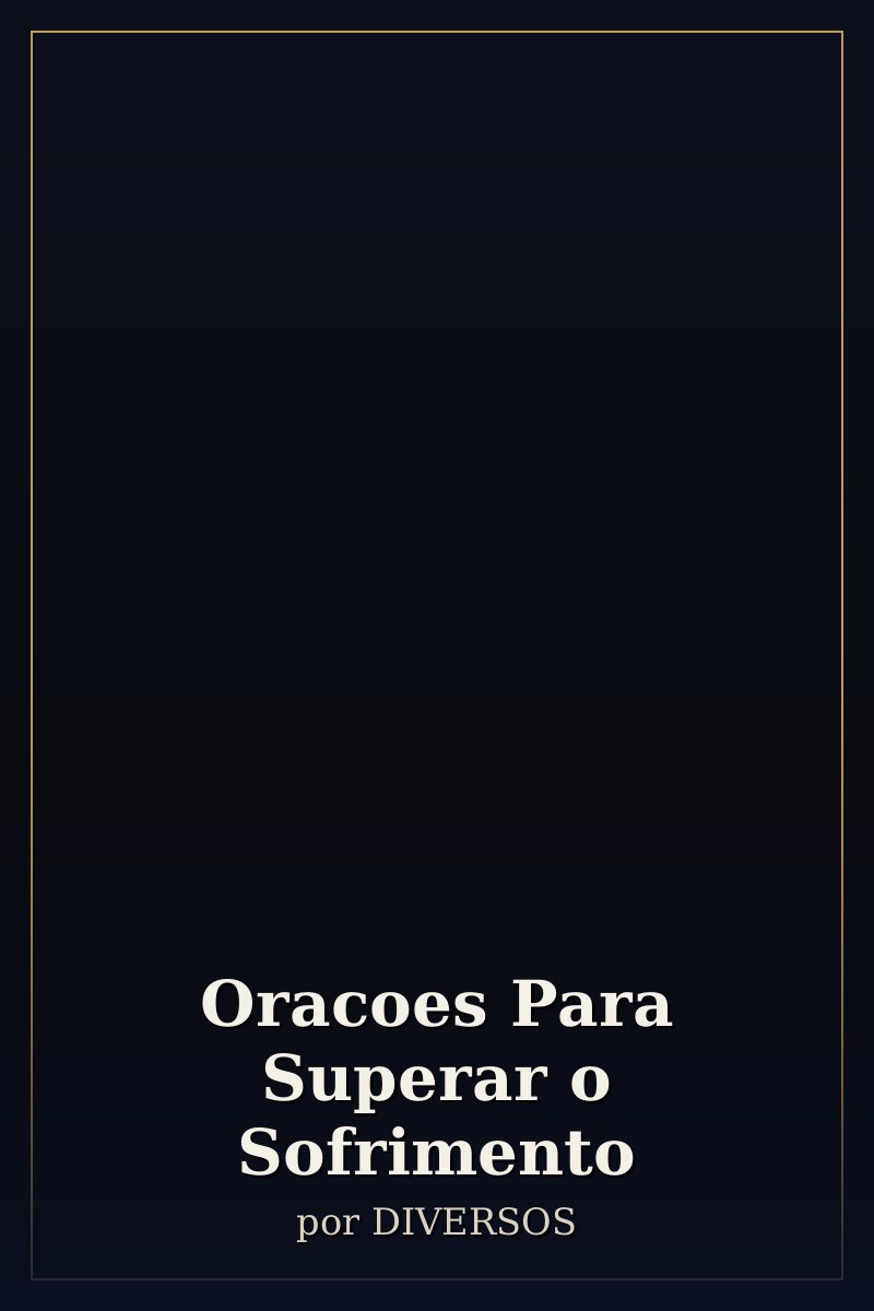 Capa de Oracoes Para Superar o Sofrimento