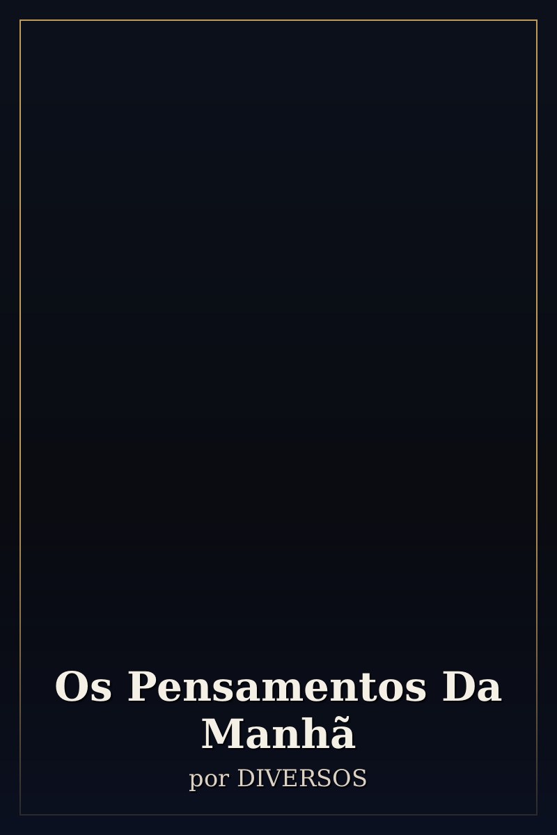 Capa de Os Pensamentos Da Manhã