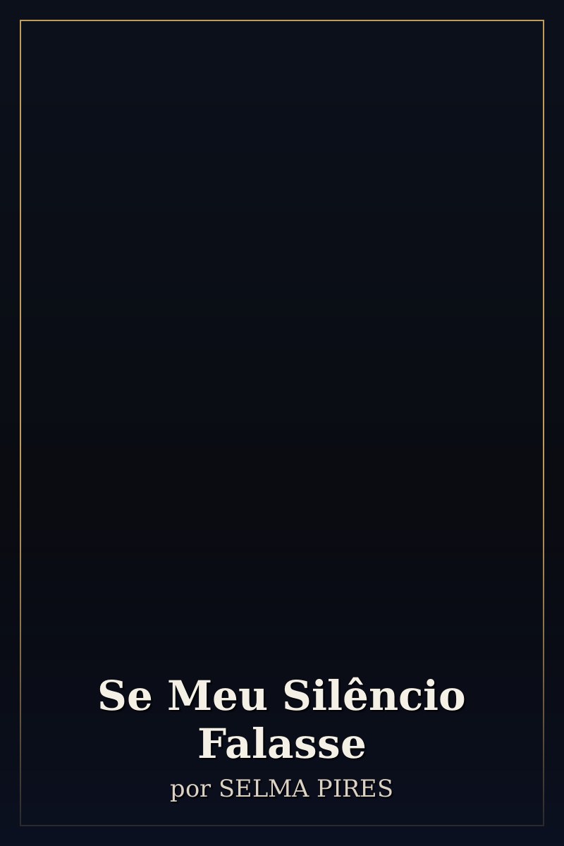 Capa de Se Meu Silêncio Falasse