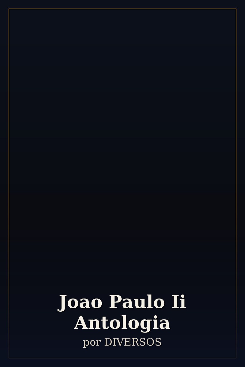 Capa de Joao Paulo Ii Antologia