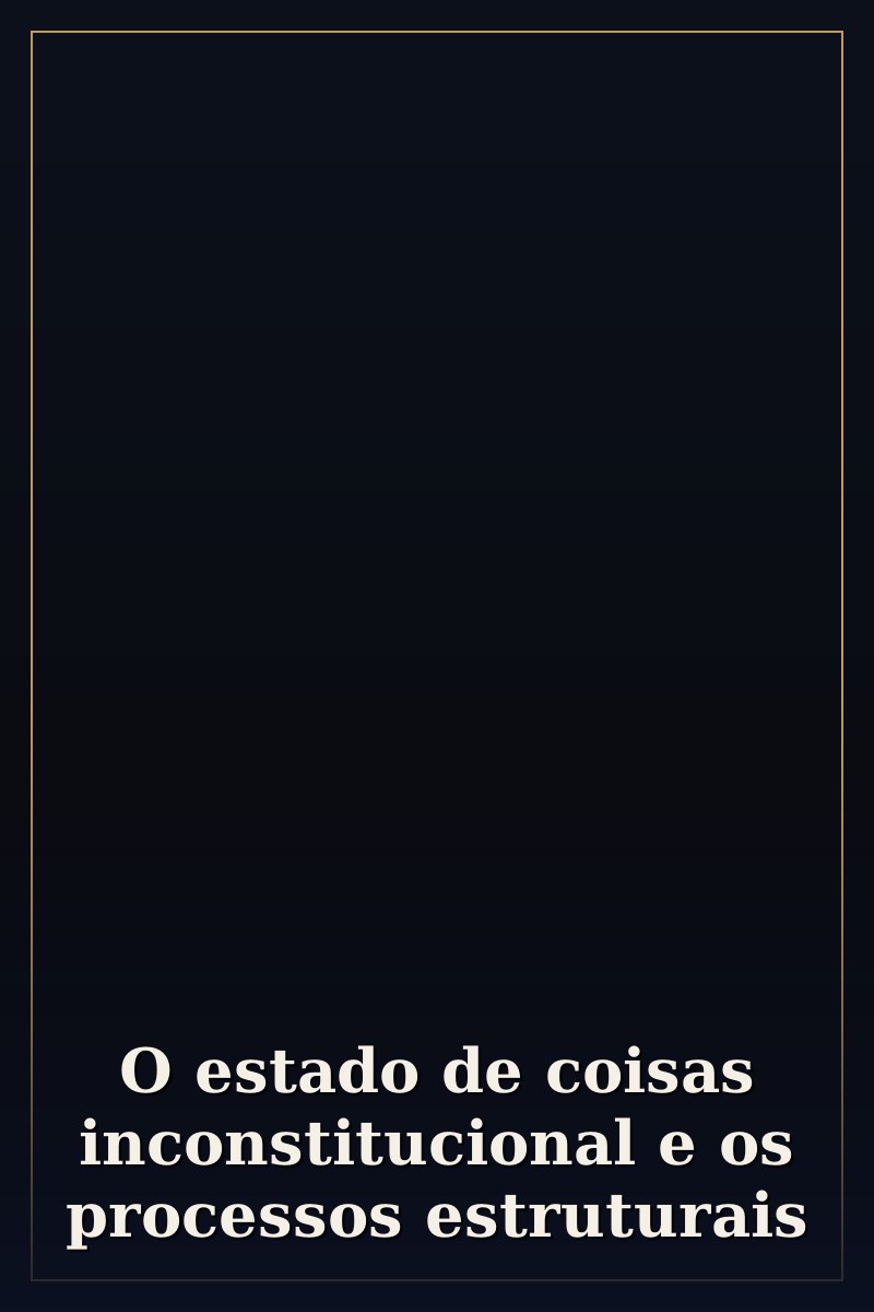 Capa de O estado de coisas inconstitucional e os processos estruturais