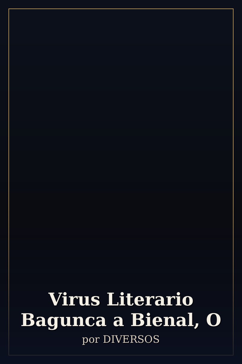 Capa de Virus Literario Bagunca a Bienal, O
