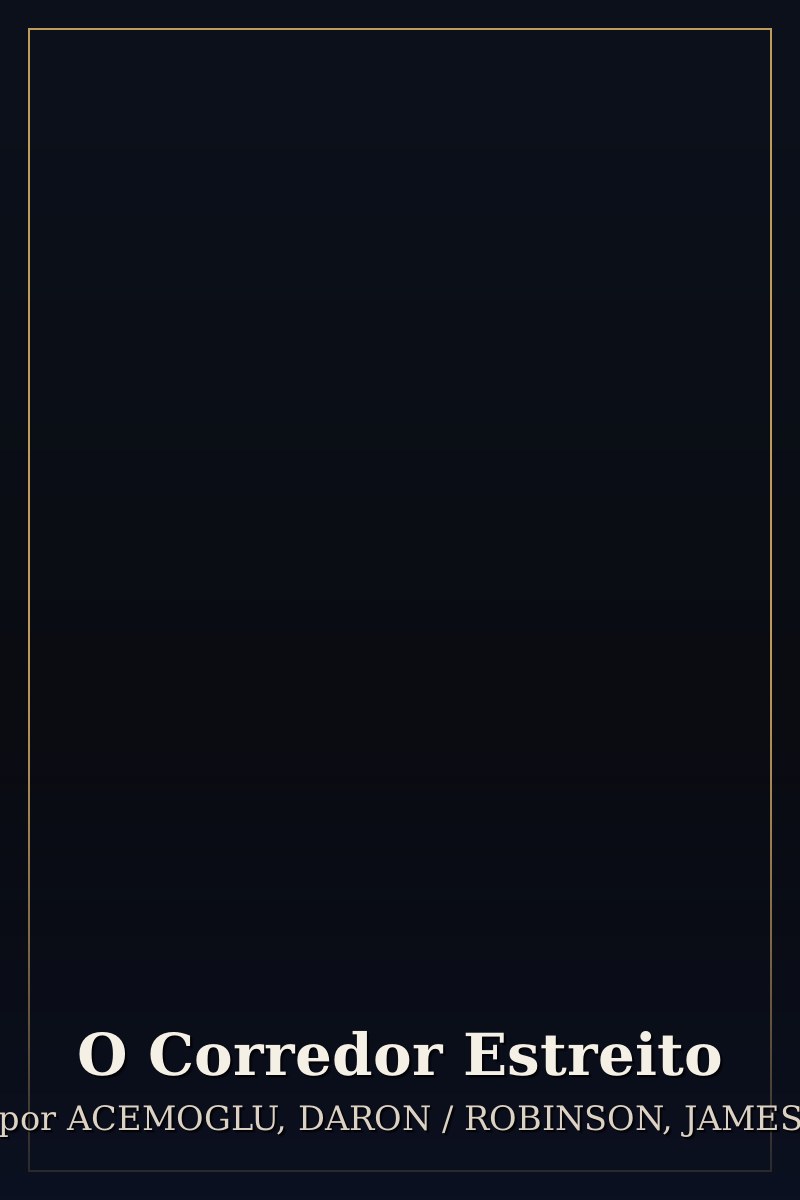 Capa de O Corredor Estreito
