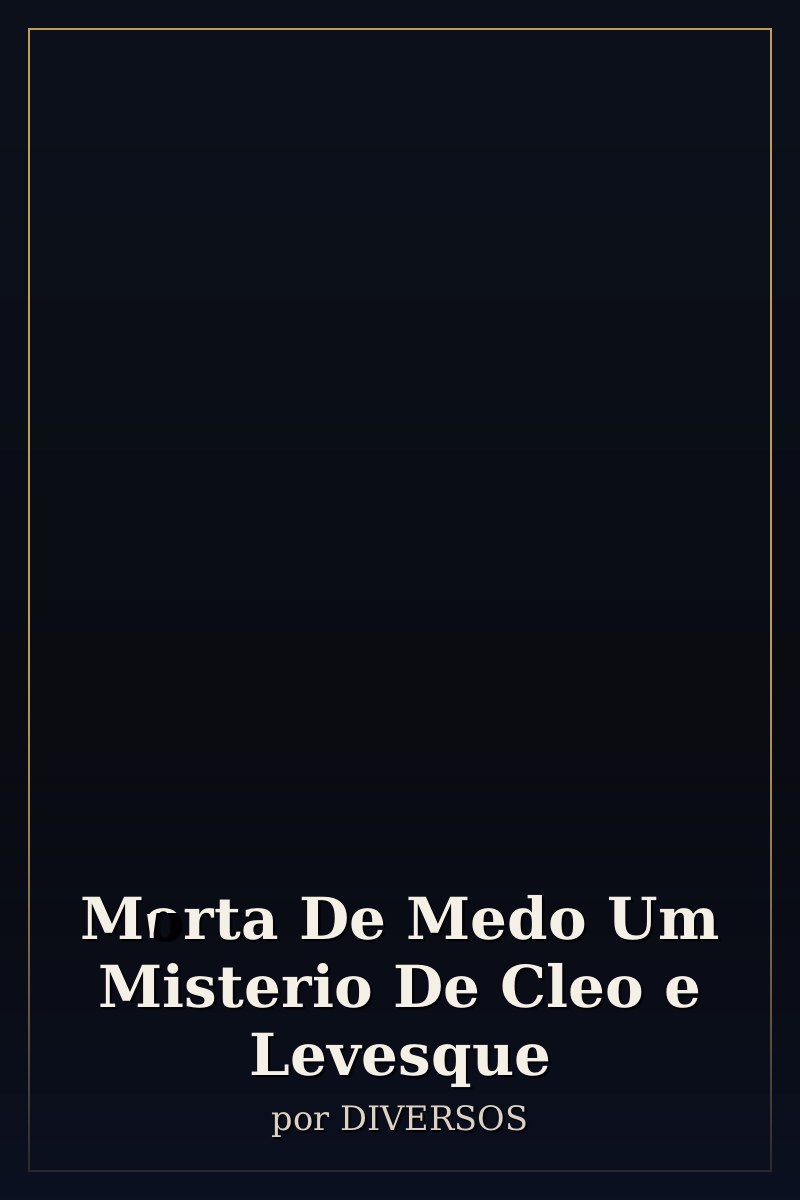 Capa de Morta De Medo   Um Misterio De Cleo e Levesque