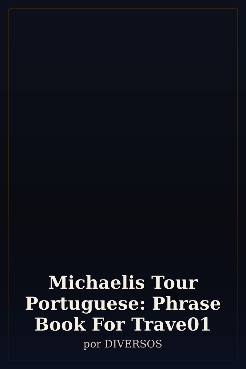 Capa de Michaelis Tour Portuguese: Phrase Book For Trave01