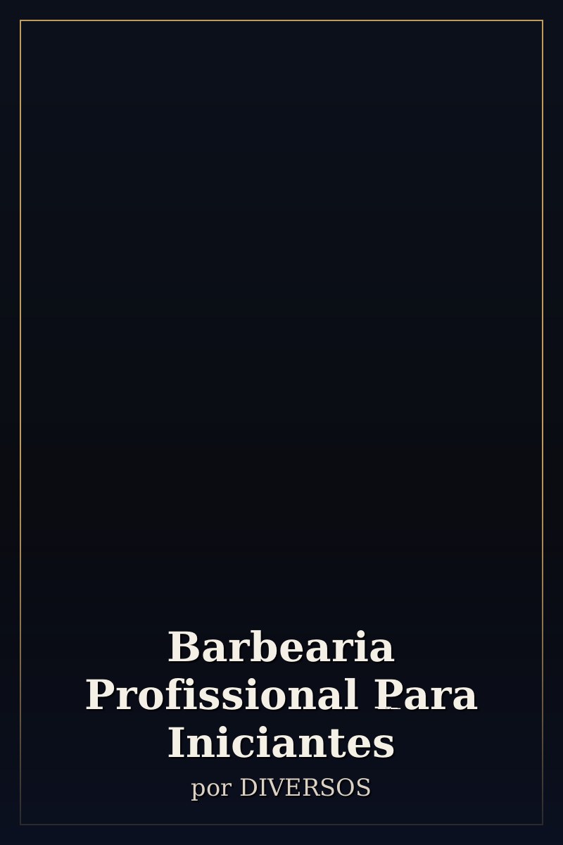 Capa de Barbearia Profissional Para Iniciantes