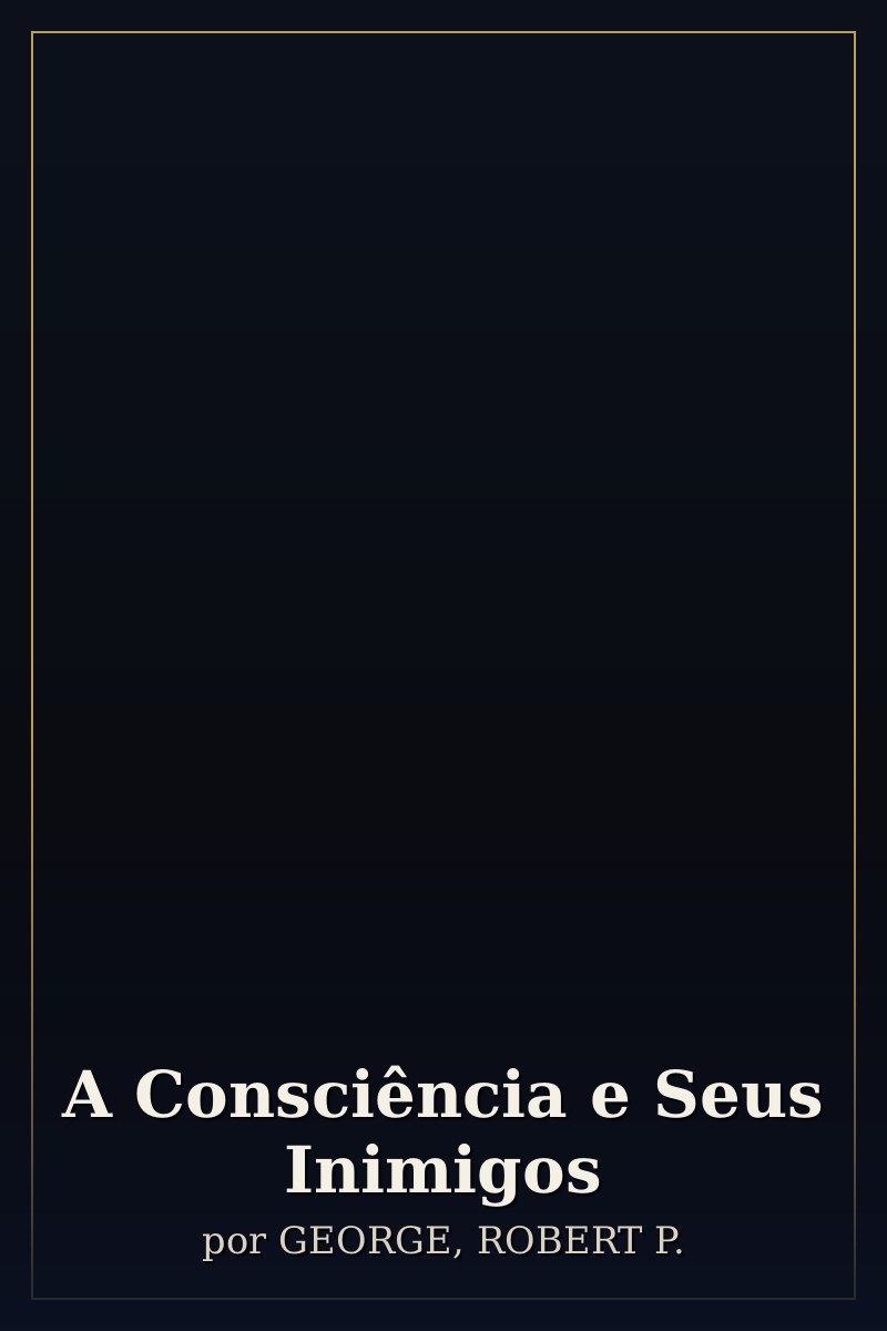 Capa de A Consciência e Seus Inimigos