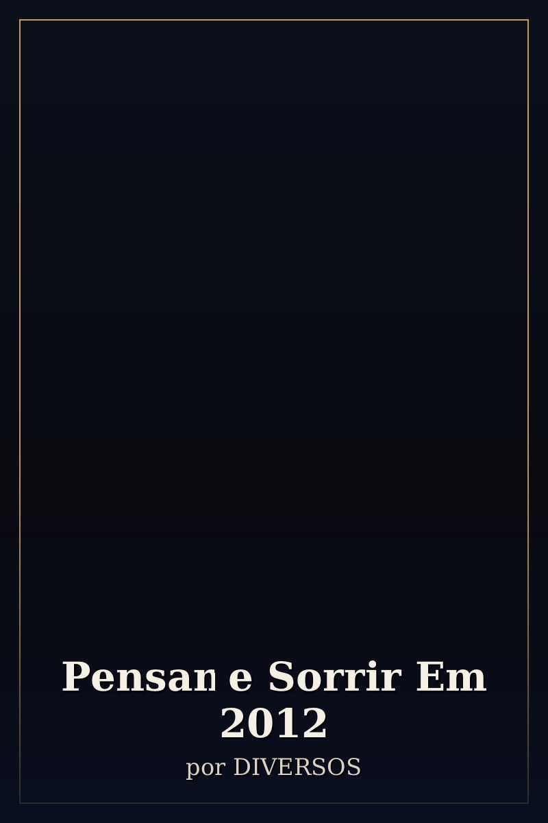 Capa de Pensar e Sorrir Em 2012