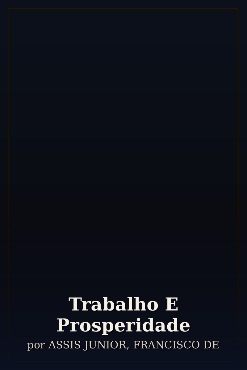 Capa de Trabalho E Prosperidade