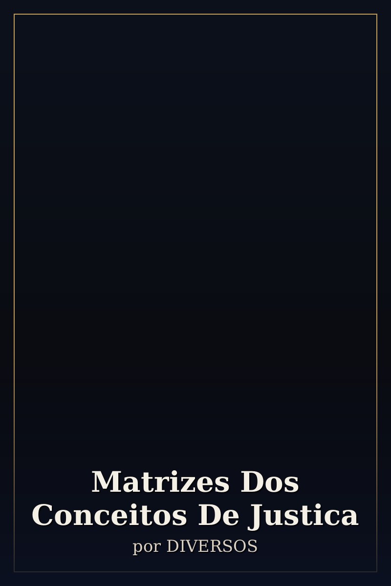 Capa de Matrizes Dos Conceitos De Justica