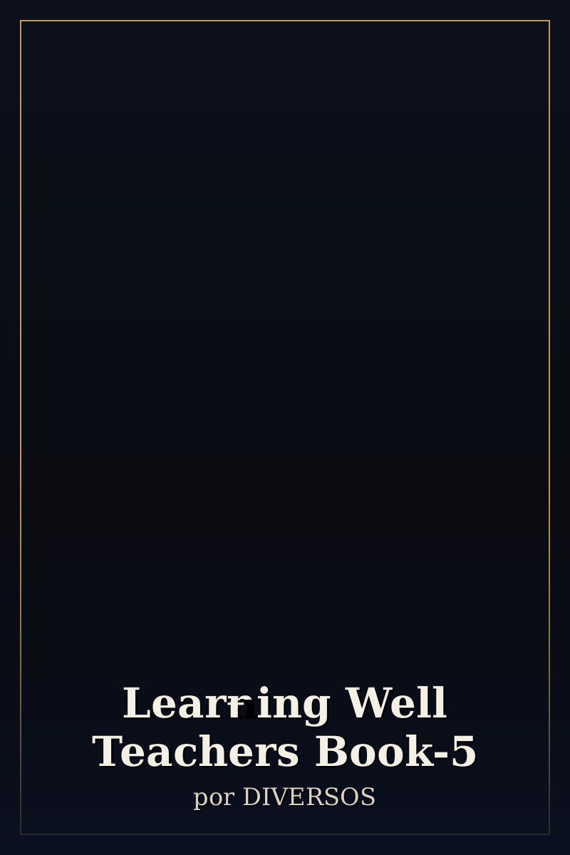 Capa de Learning Well Teachers Book-5
