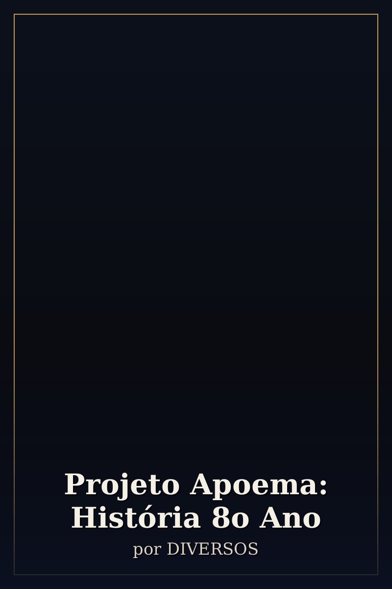 Capa de Projeto Apoema: História 8o Ano
