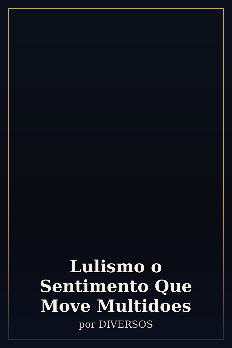 Capa de Lulismo o Sentimento Que Move Multidoes