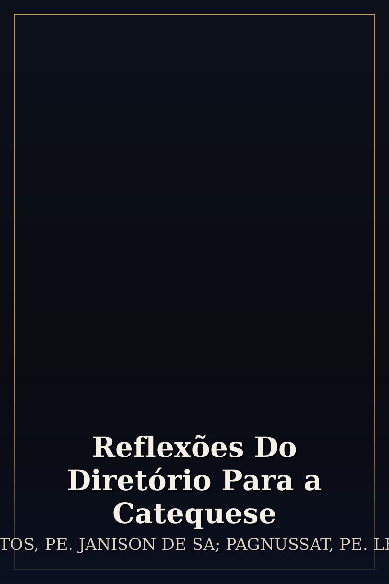 Capa de Reflexões Do Diretório Para a Catequese