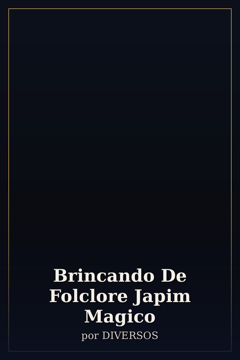Capa de Brincando De Folclore Japim Magico