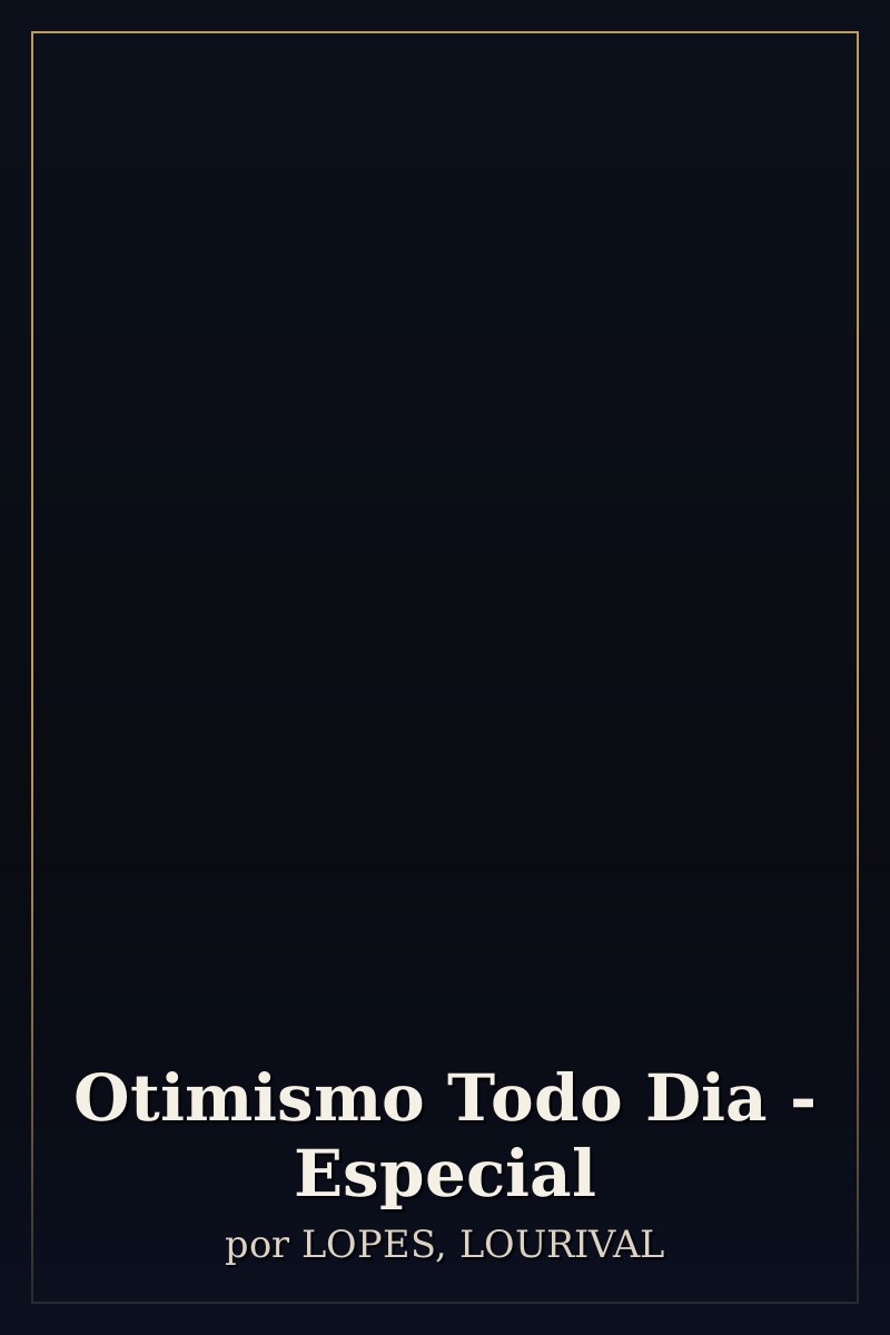 Capa de Otimismo Todo Dia - Especial