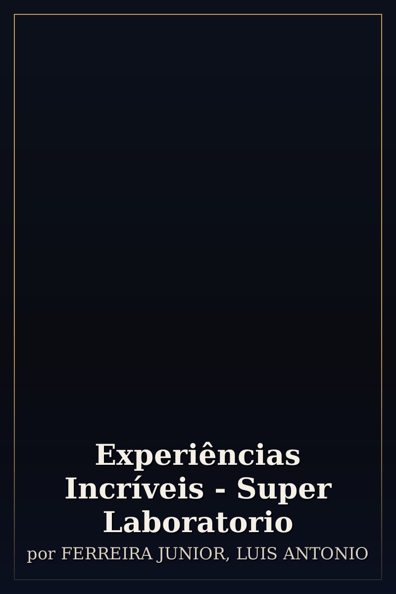 Capa de Experiências Incríveis - Super Laboratorio