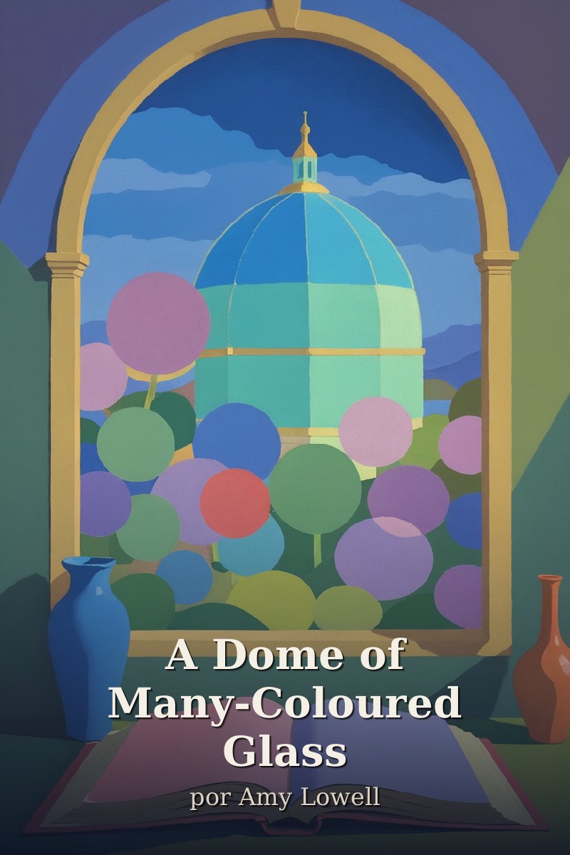Capa do livro A Dome of Many-Coloured Glass