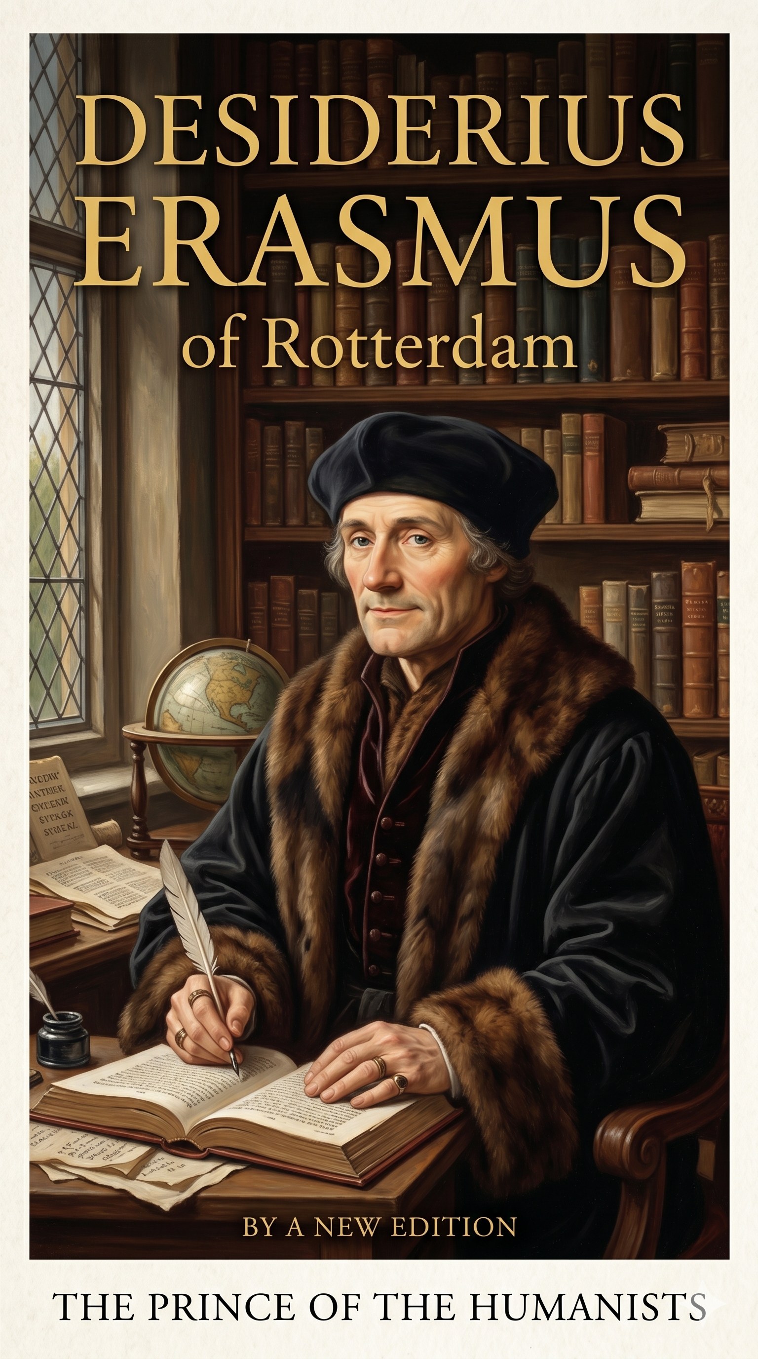Capa do livro Desiderius Erasmus of Rotterdam