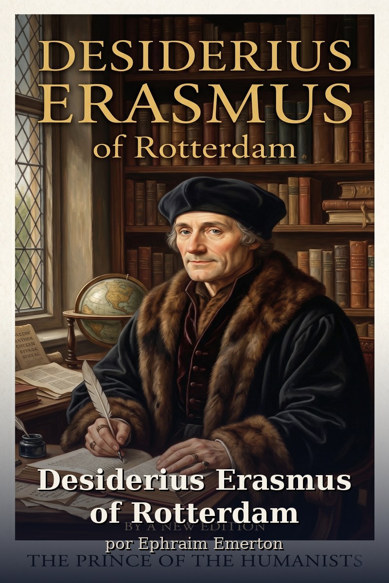 Capa do livro Desiderius Erasmus of Rotterdam