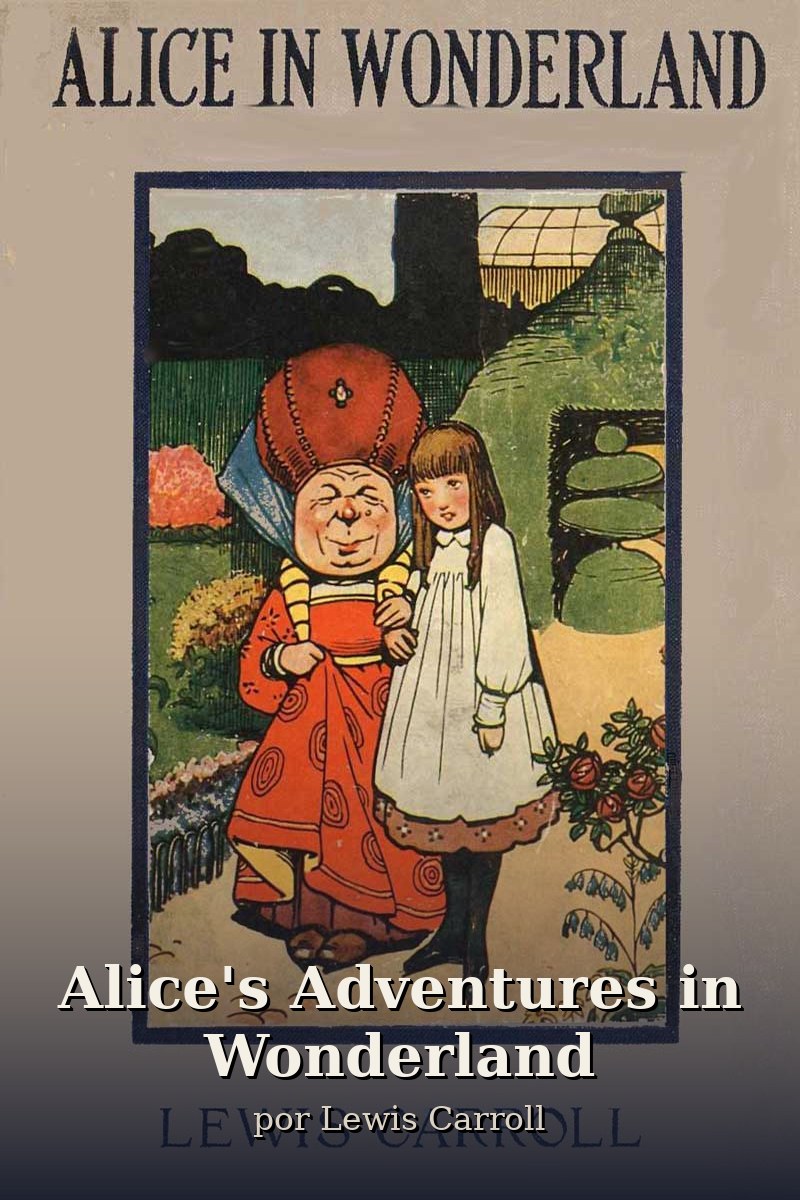Capa do livro Alice's Adventures in Wonderland