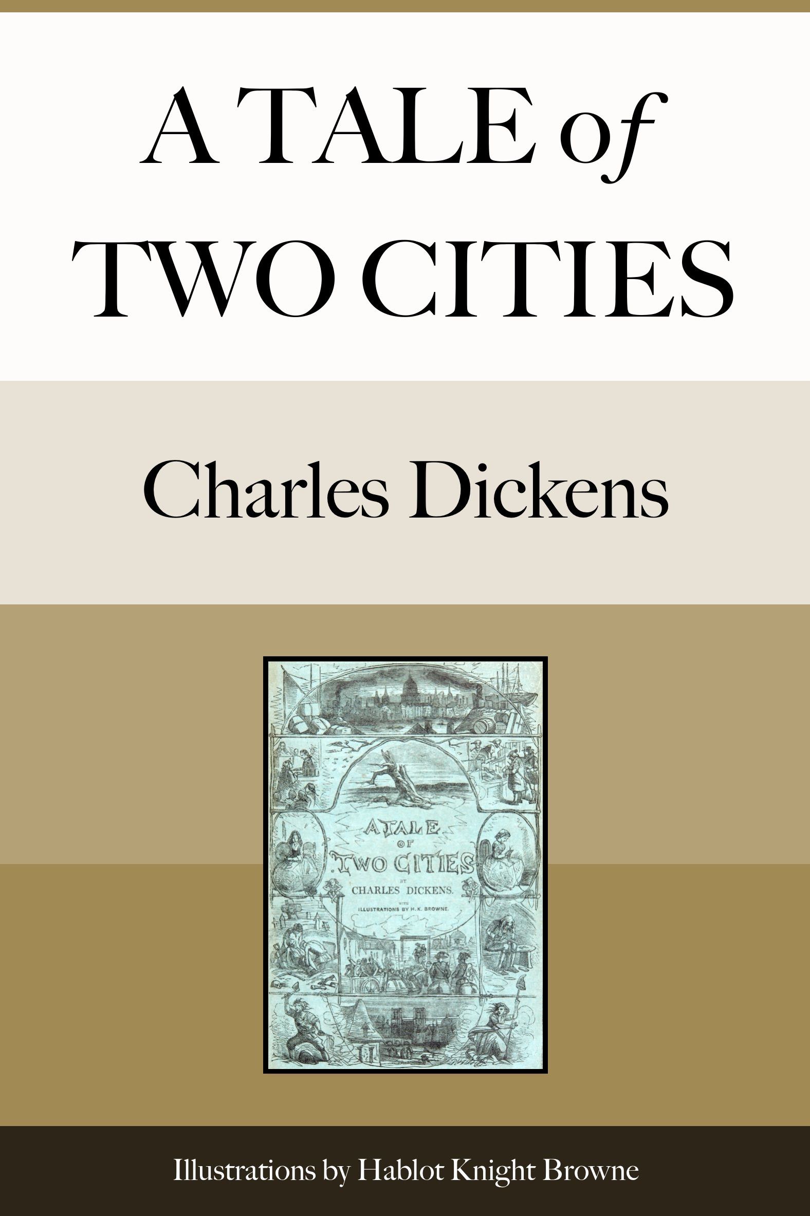Capa do livro A Tale of Two Cities