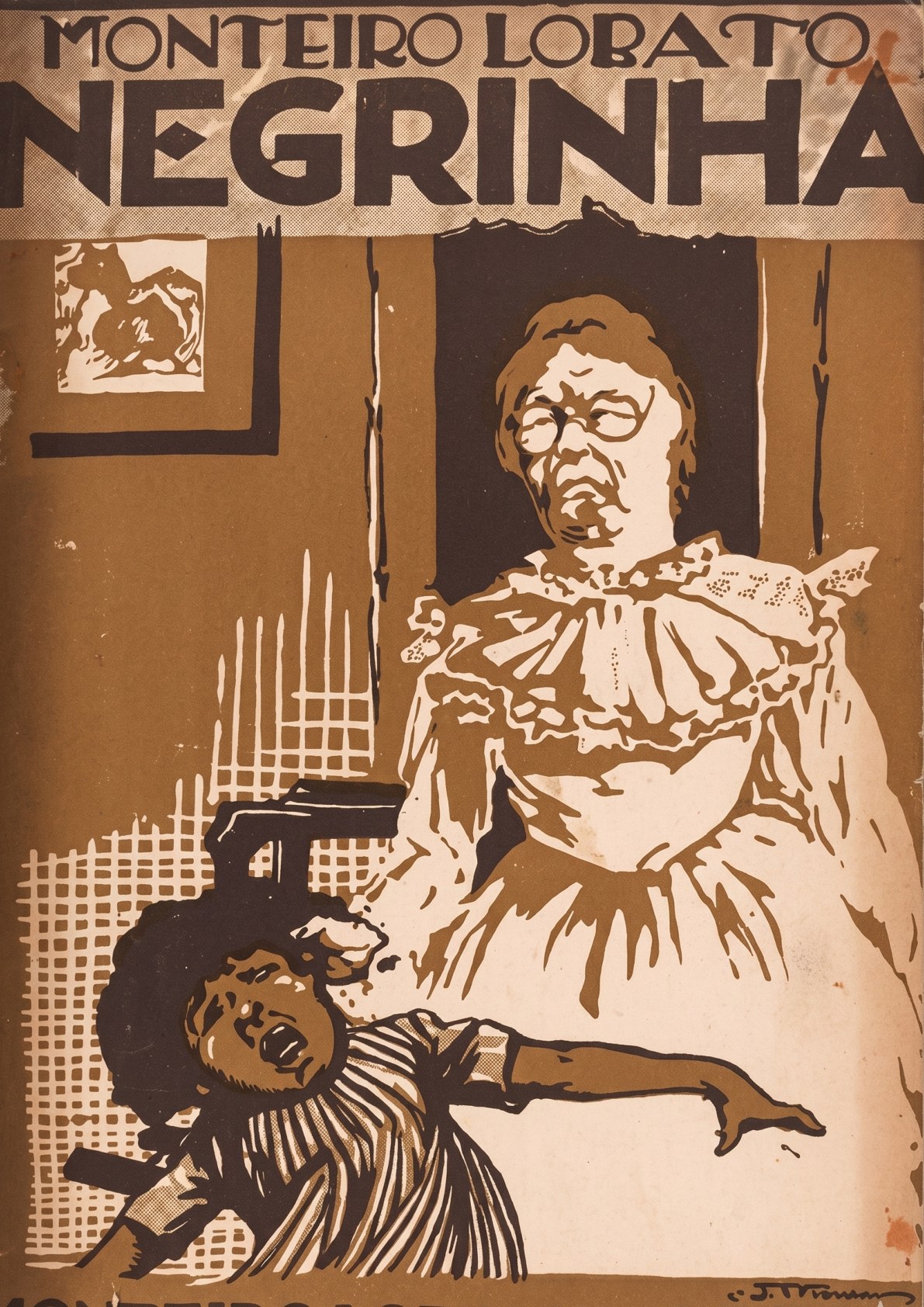 Capa do livro negrinha