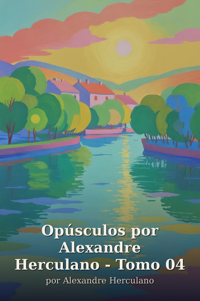 Capa do livro Opúsculos por Alexandre Herculano - Tomo 04